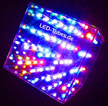 LED RGB Cube Würfel 3D 64 Pixel